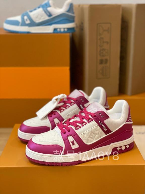 LOUIS VUITTON Trainer pink, Women's Fashion, Footwear, Sneakers on Carousell