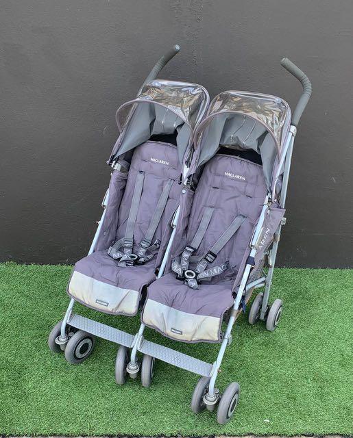 Mac by maclaren twin stroller clearance