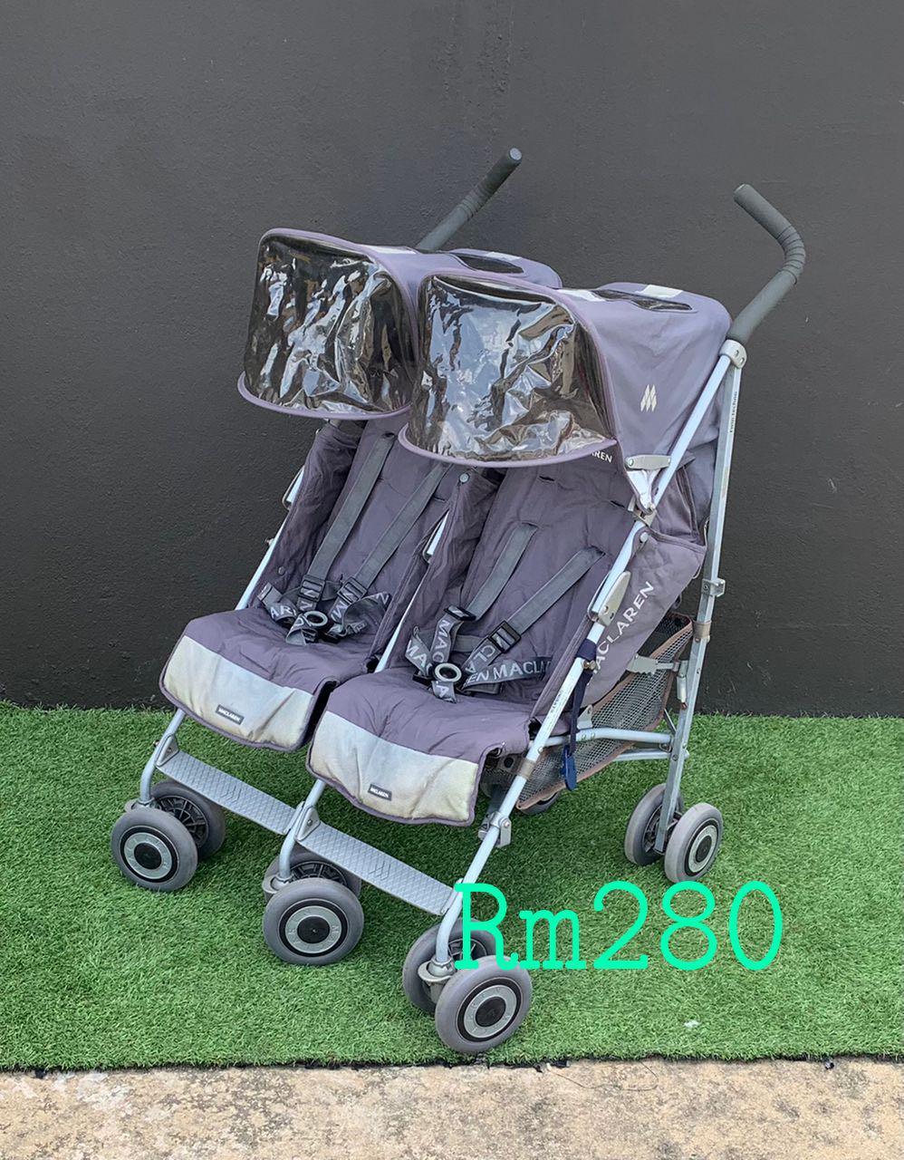 Maclaren twin stroller Babies Kids Going Out Strollers on