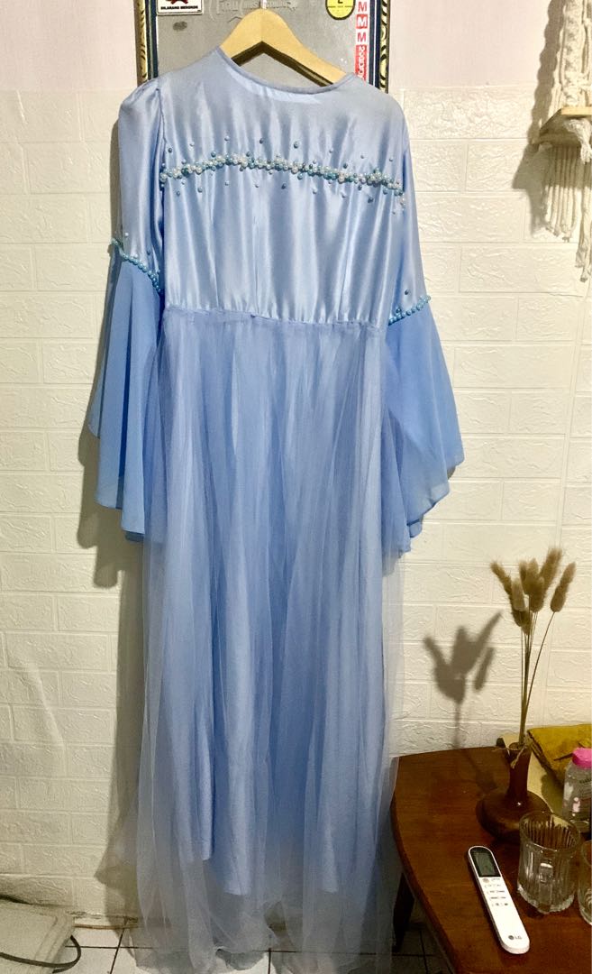 Maternity dress baby blue, Bayi \u0026 Anak 