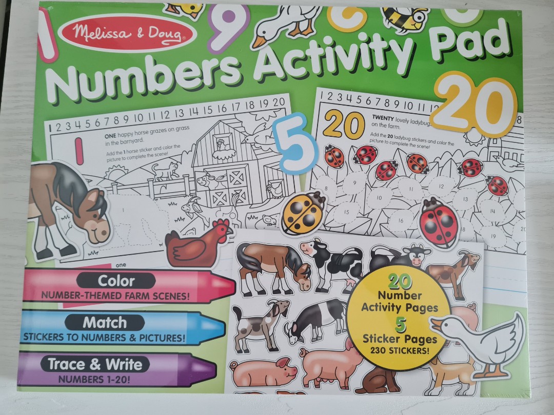 Melissa & Doug Kids Colouring Activity Set of 3 | Buy Online in South Africa