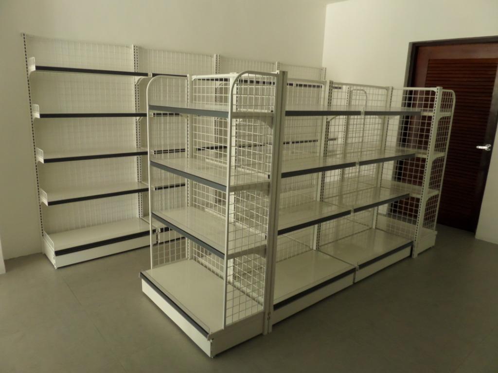 Mesh Gondola Rack Type Adjustable Type, Furniture & Home Living ...