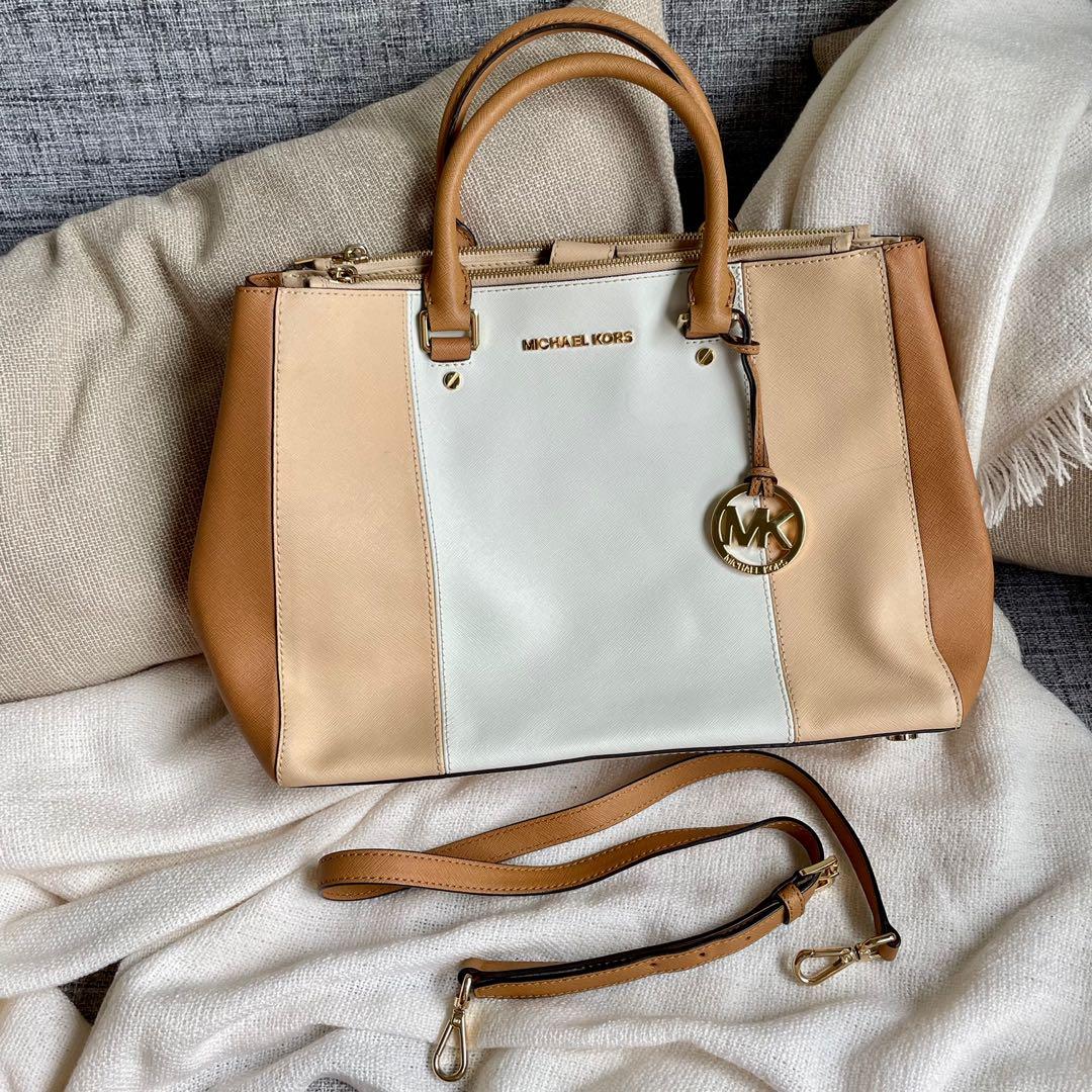 Michael Kors Jet Set Medium Saffiano Leather Top-Zip tote bag, Women's  Fashion, Bags & Wallets, Tote Bags on Carousell