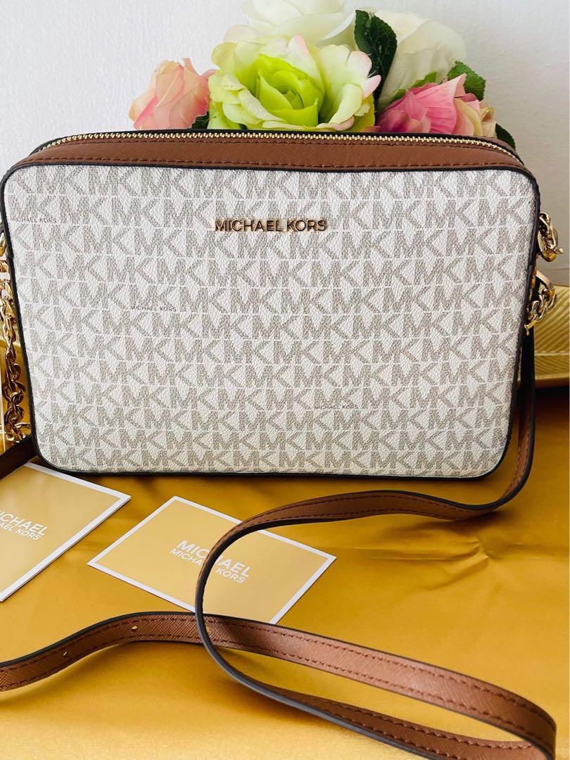 Michael kors women's jet sales set item crossbody bag