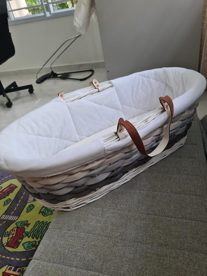 Ombre moses basket online