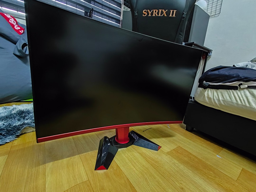 Murah!! TBun Gaming Curved Monitor 32 inch 144hz Built in Speaker