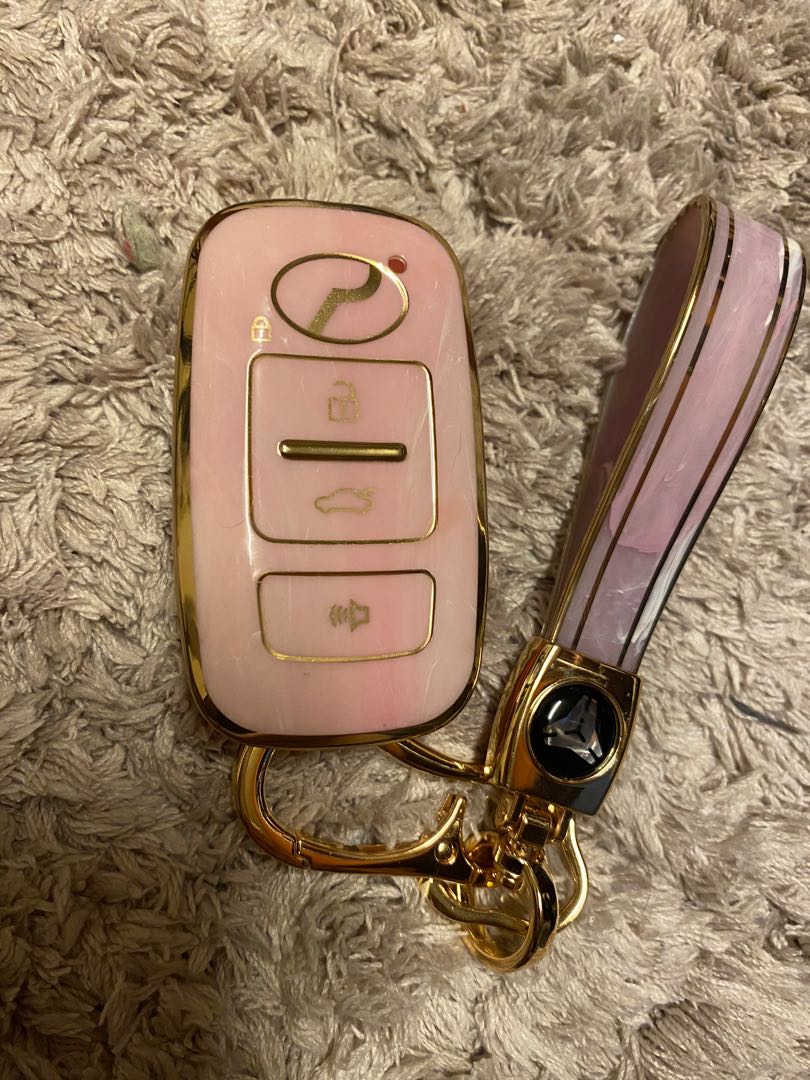 Myvi Facelift 2022 Car key cover marble, Auto Accessories on Carousell