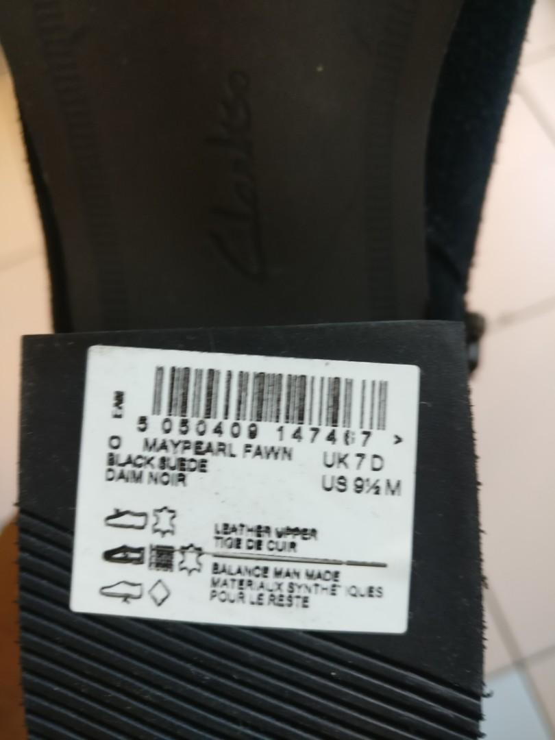 Clarks leather upper store balance man made