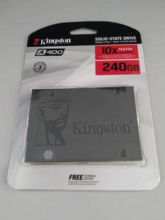 NEW SATA SSD 240GB KINGSTON A400 256GB 250GB STORAGE PC COMPUTER DESKTOP LAPTOP NOTEBOOK