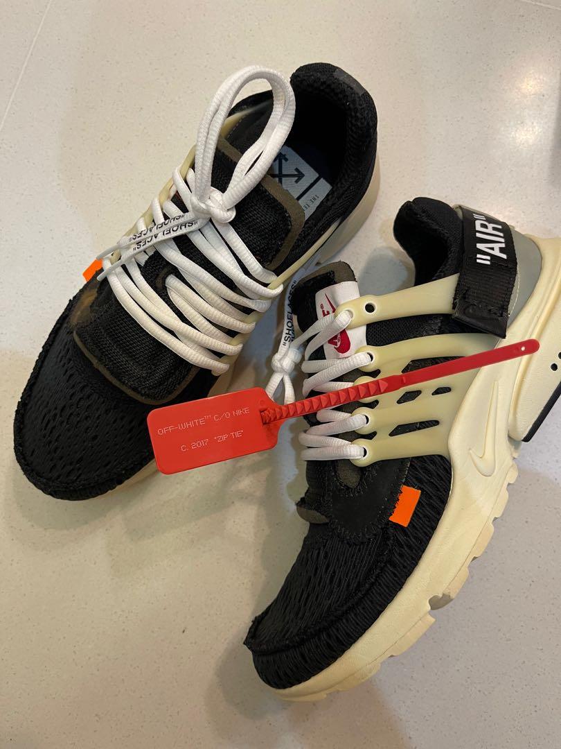Off white presto swoosh sale