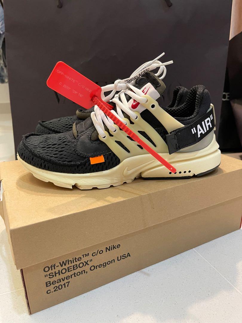 Off white sale prestos retail