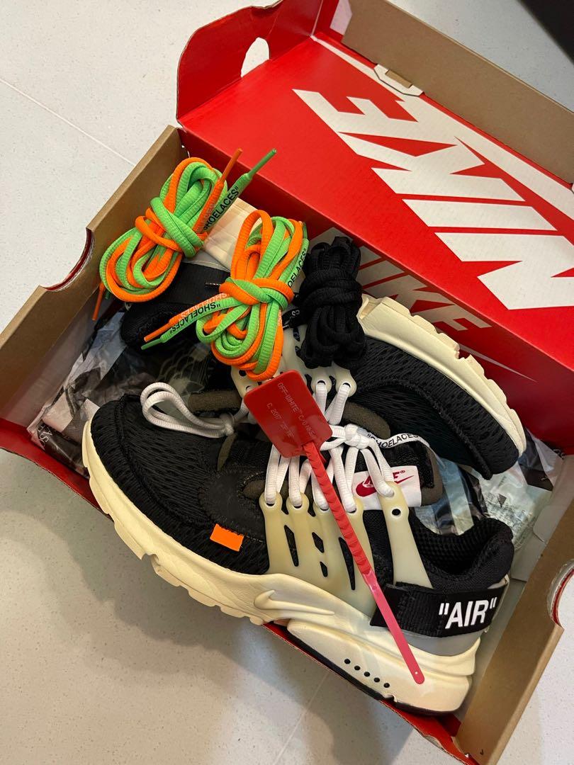 Off white presto swoosh hotsell