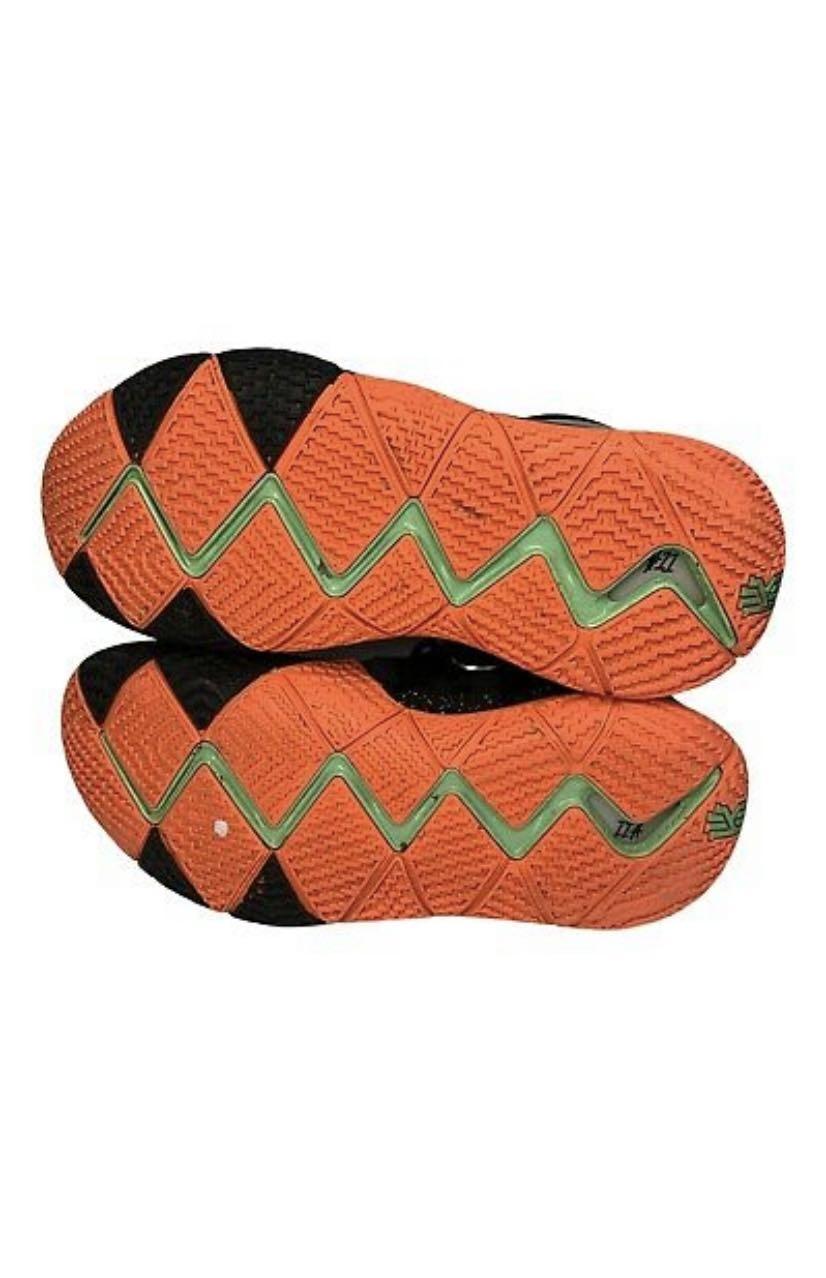 Kyrie 4 2025 silver orange