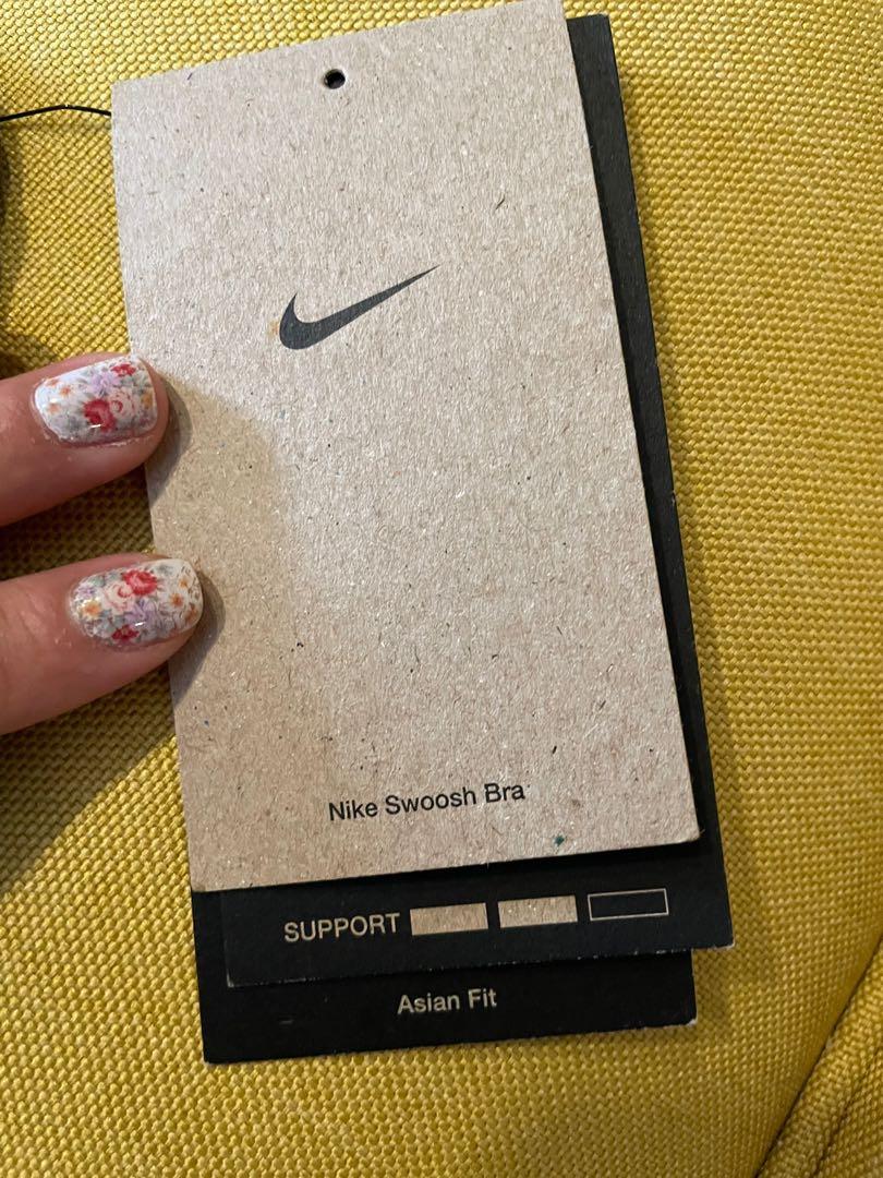 Nike Swoosh Bra Asian Fit (Category: Activewear) located in Makati City. Submitted by sicasanchez (Listing ID 1172257230, Image 3). Description: My husband bought wrong size so i’m selling it instead. Original. Bought in SG. Tag intact. .