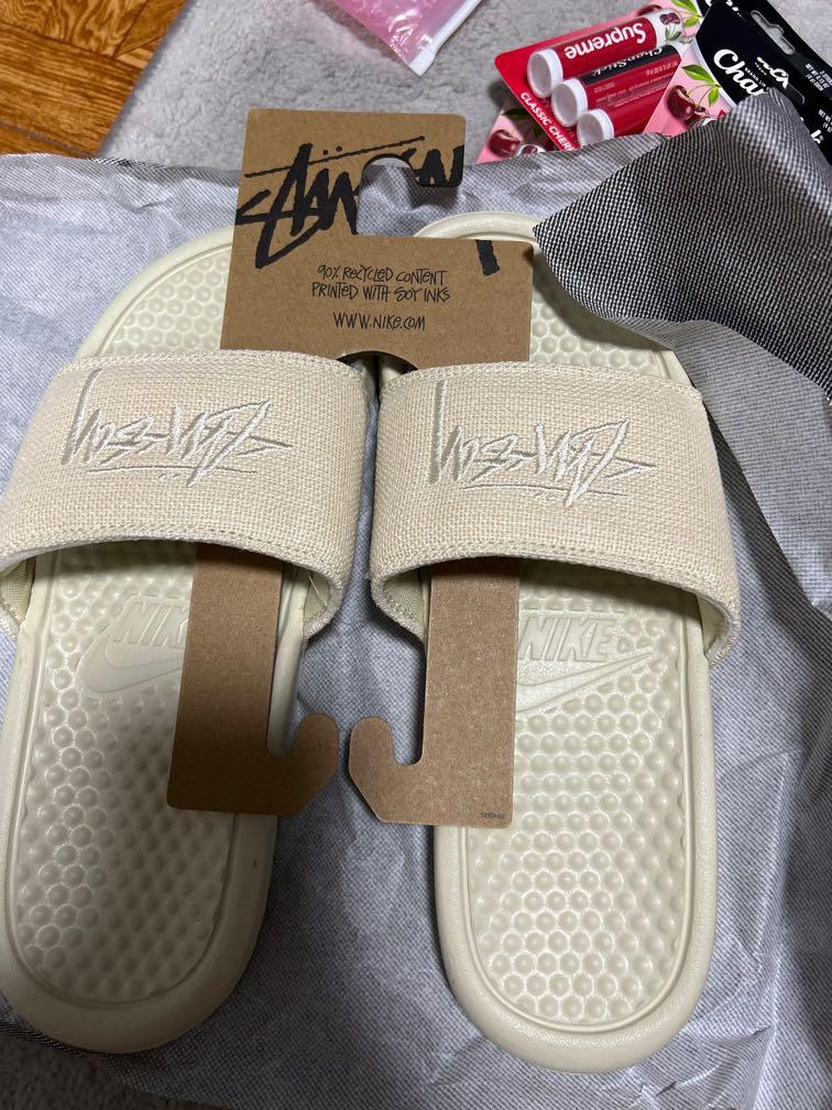 stussy nike benassi slide