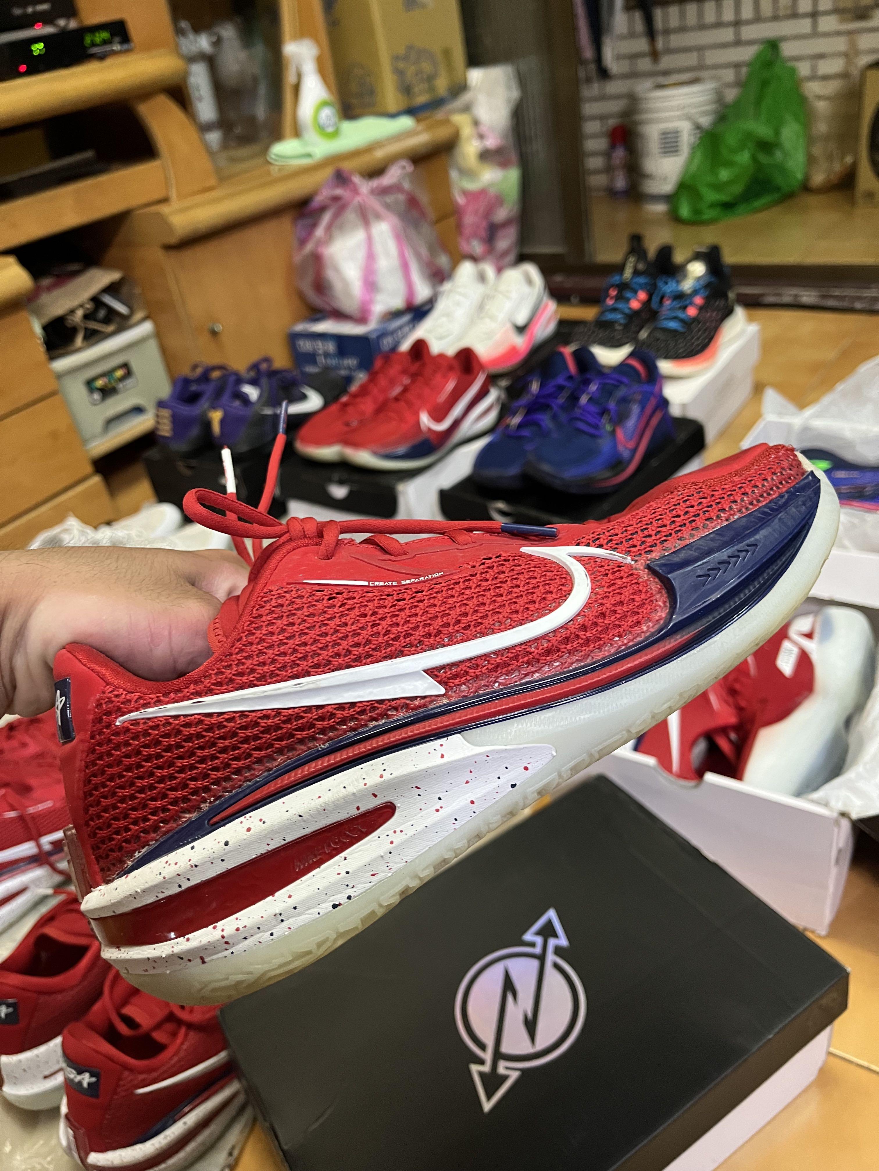 Nike zoom gt cut USA 美國隊' US9 ', 他的時尚, 鞋, 運動鞋在旋轉拍賣