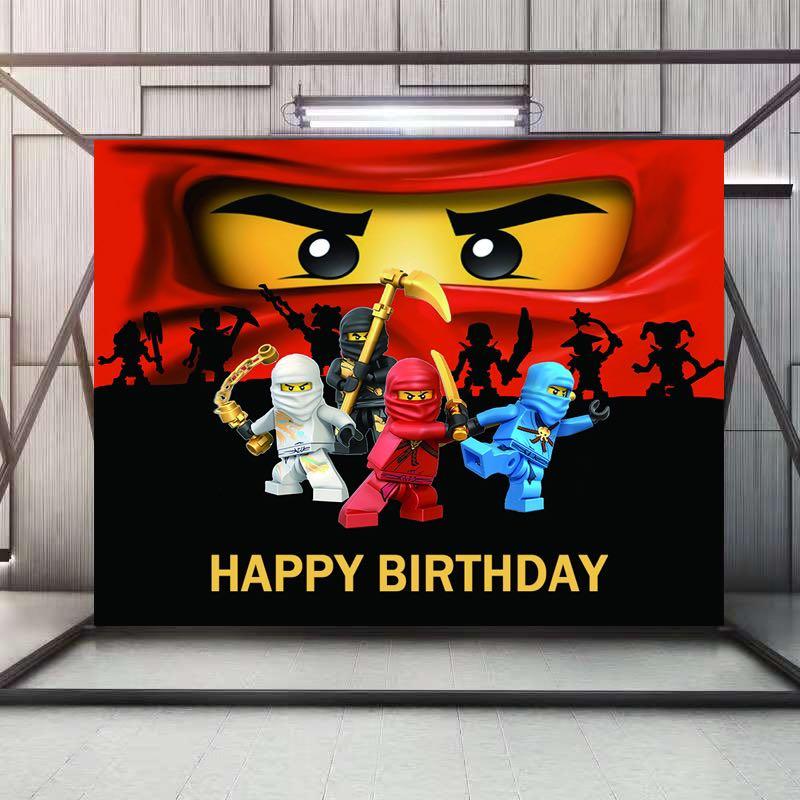 Ninjago birthday banner outlet