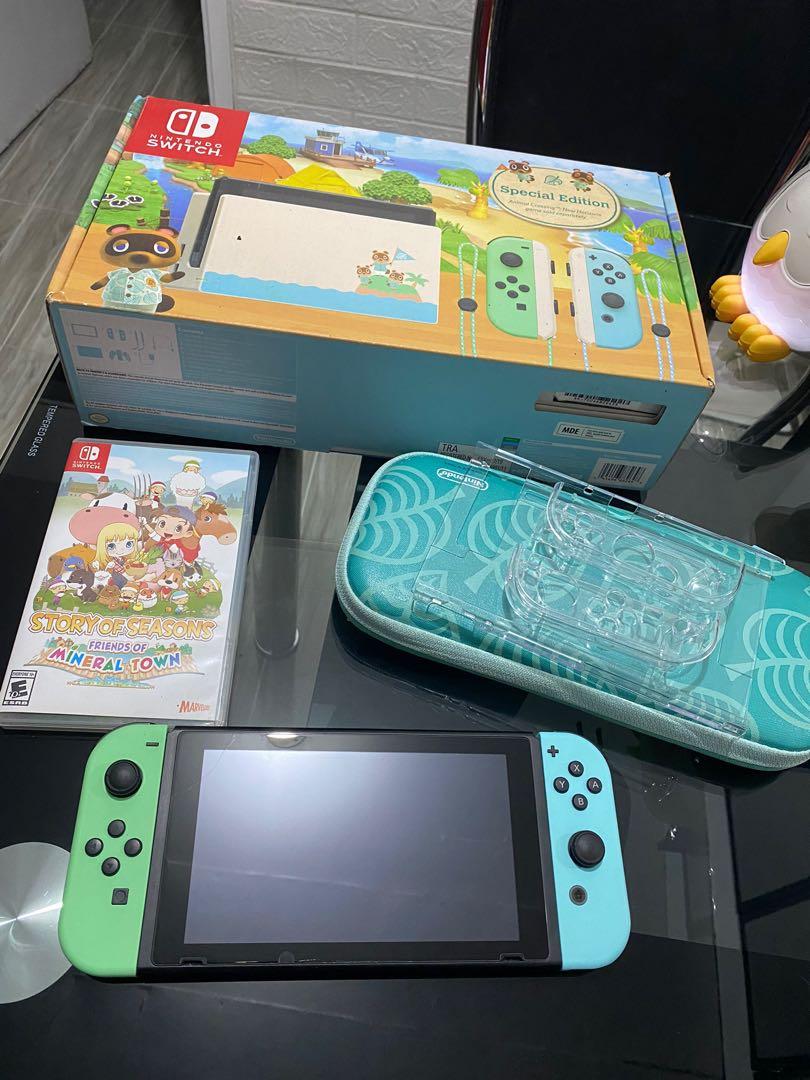 Nintendo Switch ACNH Edition, Video Gaming, Video Game Consoles ...