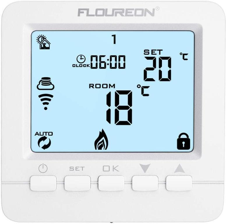 Floureon thermostat google hotsell home