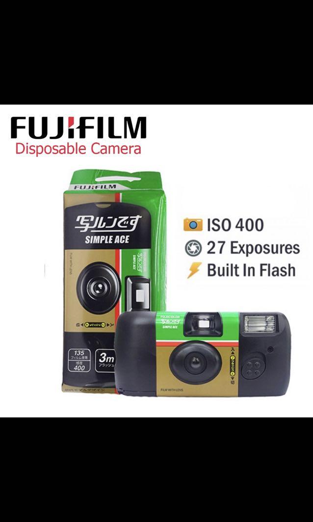 ONHAND!! Fujifilm Simple Ace Disposable Film Camera (Expiration Date June 2024 onwards