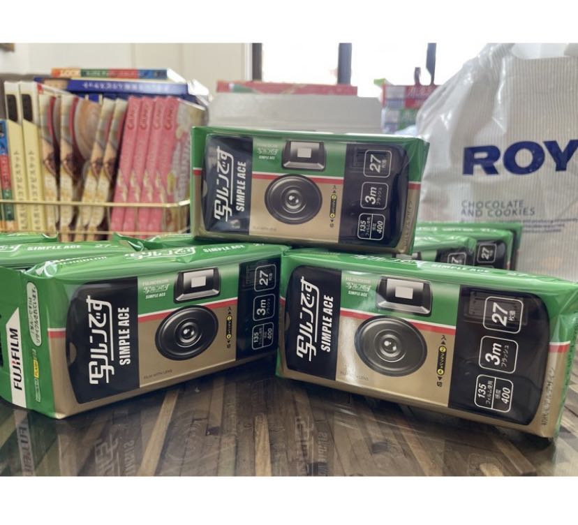 ONHAND!! Fujifilm Simple Ace Disposable Film Camera (Expiration Date June 2024 onwards
