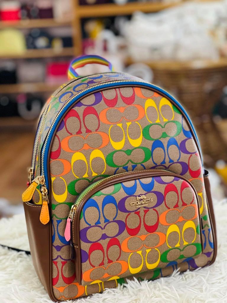 ORIGINAL COACH COURT RAINBOW BACKPACK
