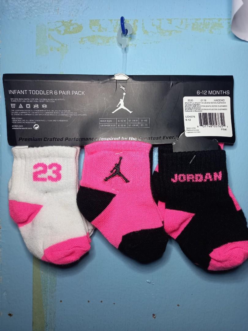 Baby girl hotsell jordan socks