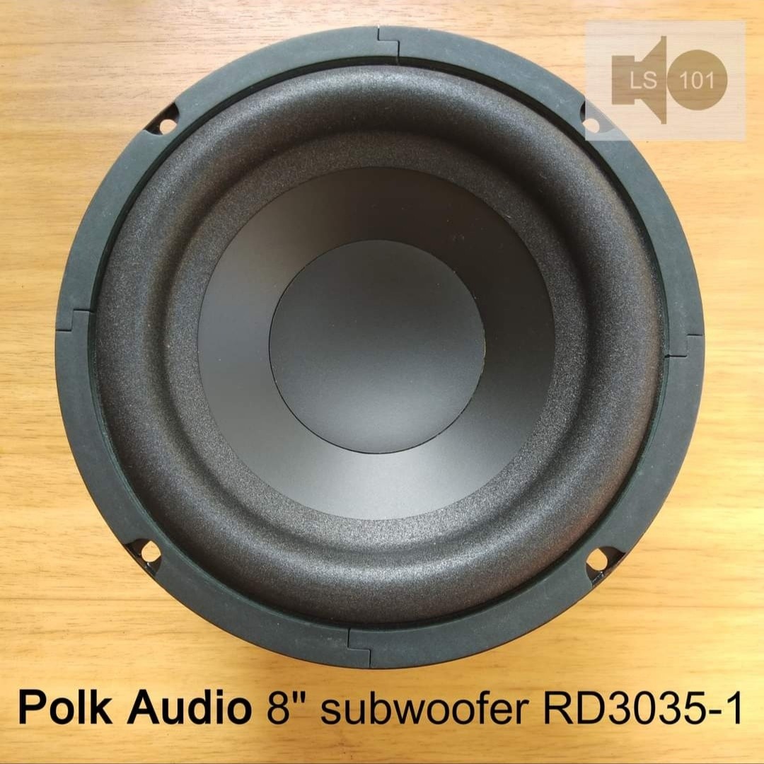 Polk audio subwoofer 8 inches clearance
