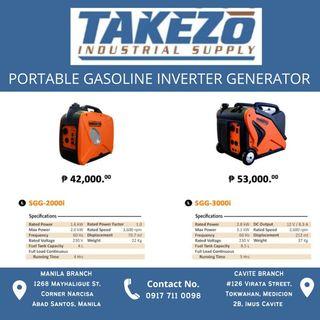 Portable Gasoline Inverter Generator