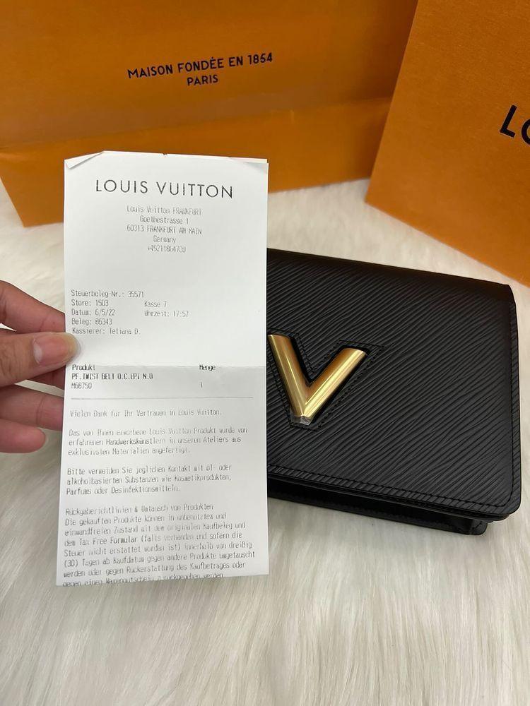 Shop Louis Vuitton EPI Twist belt chain wallet (M68750) by