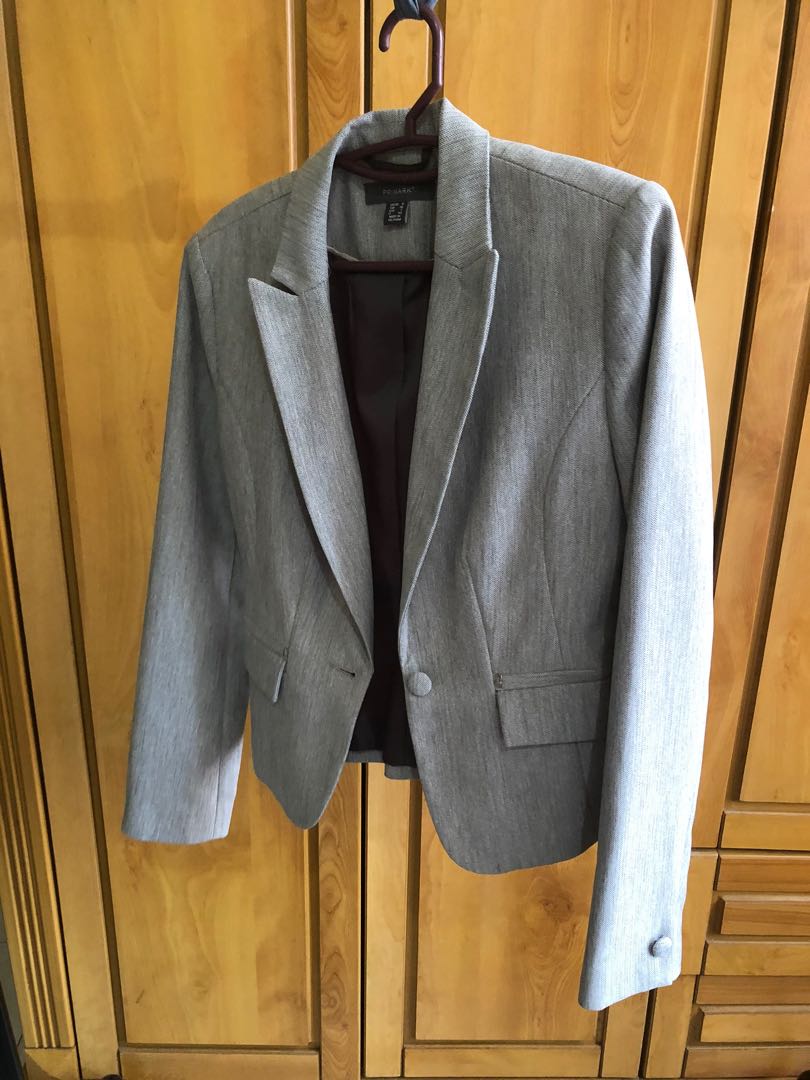 primark grey blazer