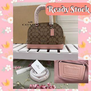 Authentic Coach Mini Sierra pink 27583 27591 crossbody, Luxury, Bags &  Wallets on Carousell