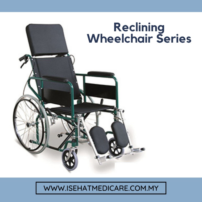 Reclining Wheelchair, Health & Nutrition, Assistive & Rehabilatory Aids