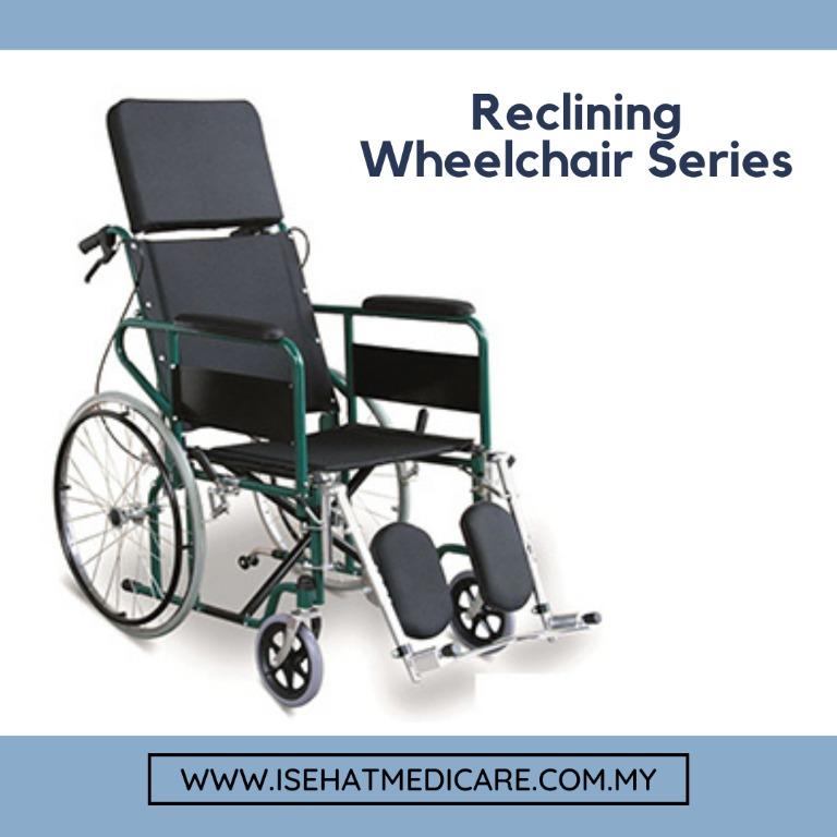 Reclining Wheelchair, Health & Nutrition, Assistive & Rehabilatory Aids