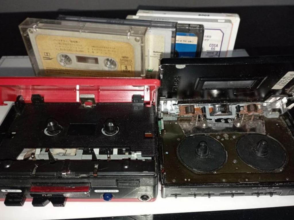 (REPOST) Sony Walkman & National Portable Cassette Player, Audio, Portable Music Players on