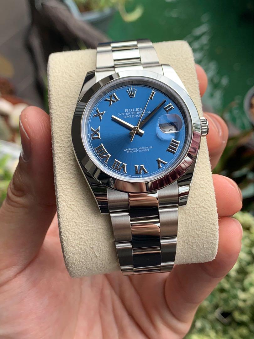 Rolex 126 300 blue hotsell