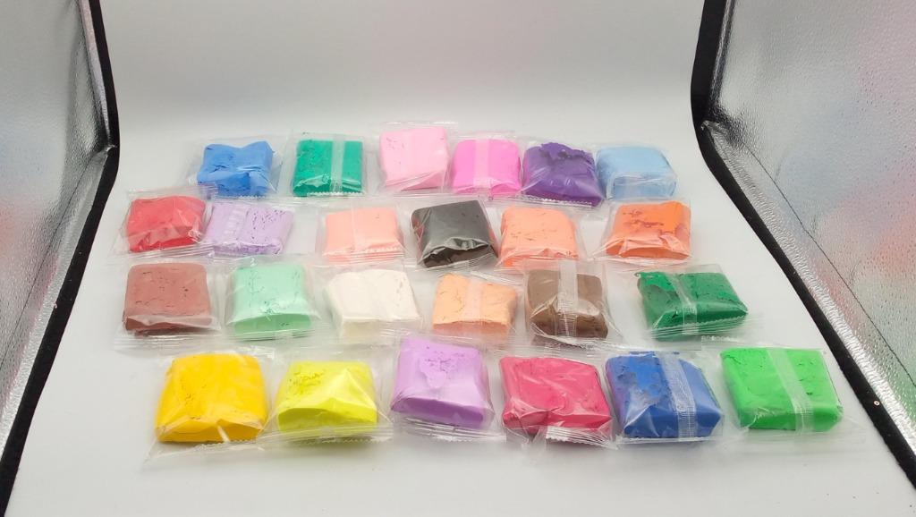 SAGO BROTHERS Air Dry Modeling Clay 3 Clay Tools and Project Booklet DIY Creative 24 Color Set