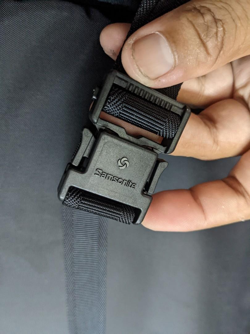 Samsonite Luggage Bag Original Lockable Zippers with key, Men's Fashion