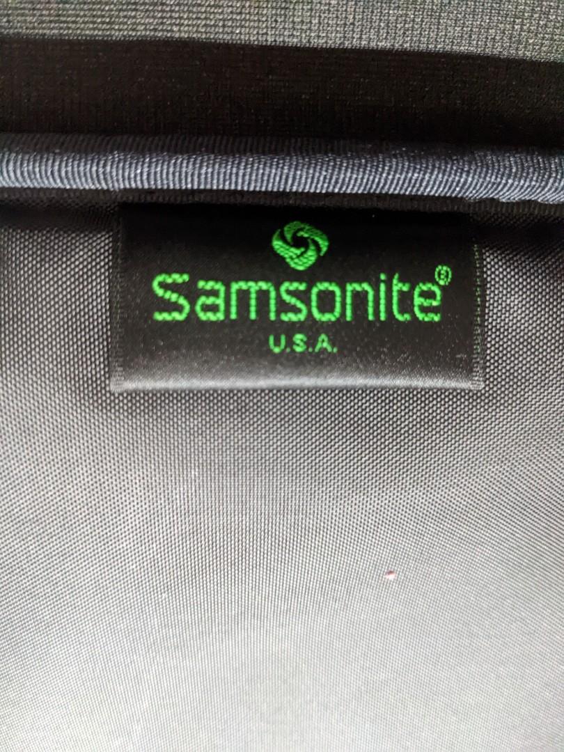 Samsonite Luggage Bag Original Lockable Zippers with key, Men's Fashion