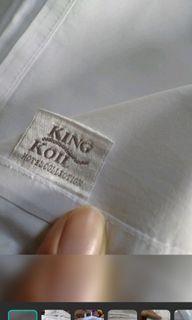 1 set Sarung bantal & sarung guling king koil