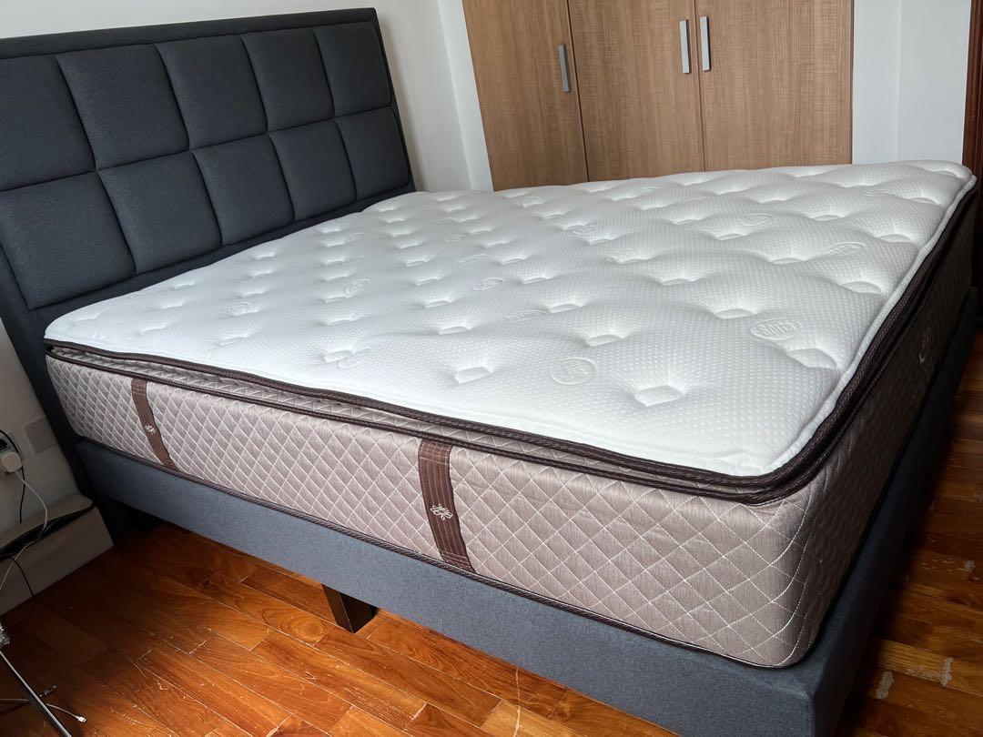 SERTA Sandpoint mattress Queen size, Furniture & Home Living, Furniture