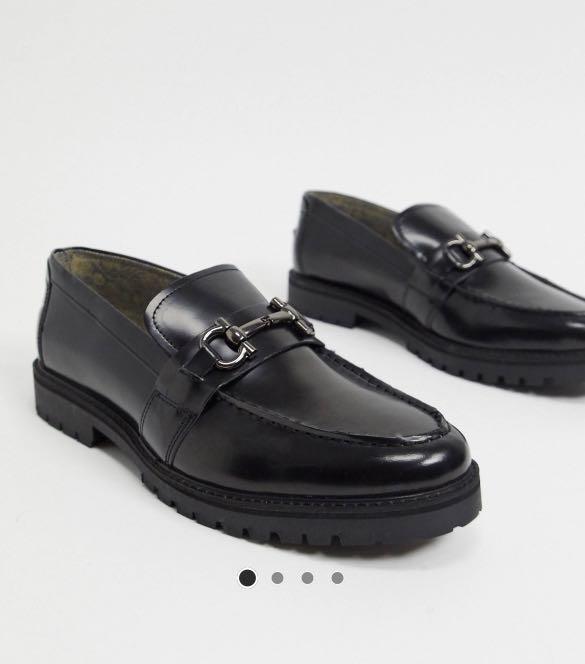 Silver street chunky sole loafers, Men 