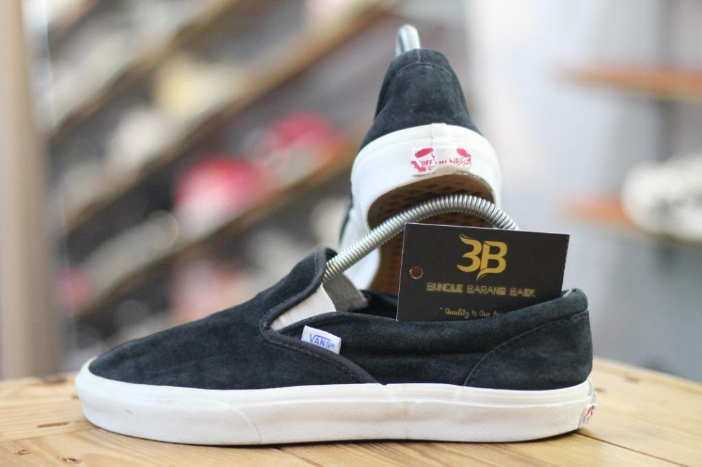 Size 7 UK 41 EUR VANS JAPAN EDITION Leather Slip On Shoes