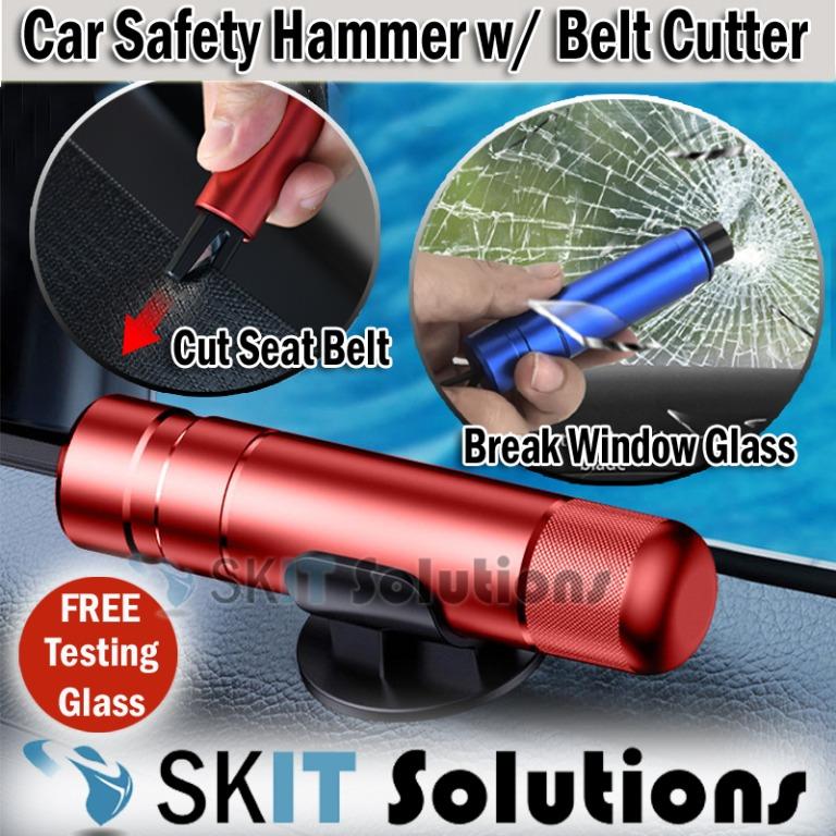 2 in 1 seatbelt cutter auto