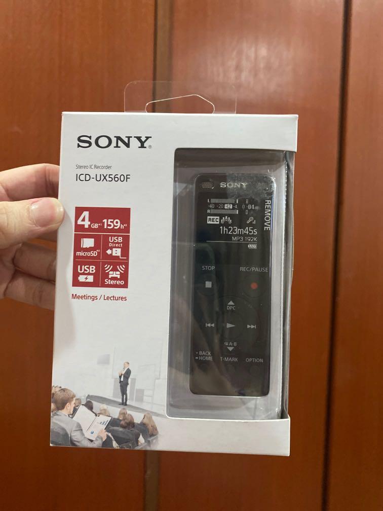 Sony Recorder ICDUX560F, Audio, Voice Recorders on Carousell