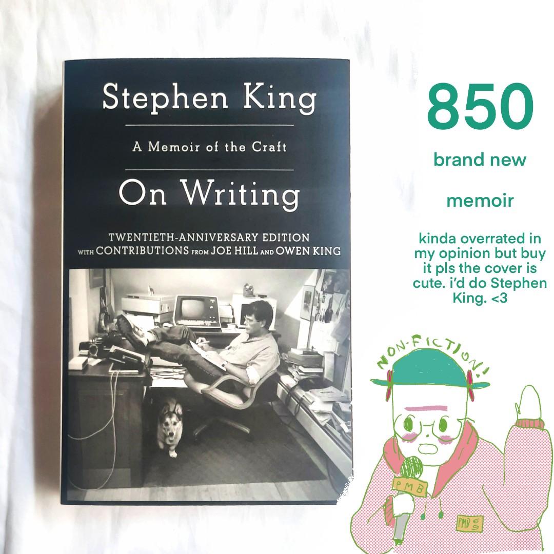 Stephen King On Writing, Hobbies & Toys, Books & Magazines, Fiction