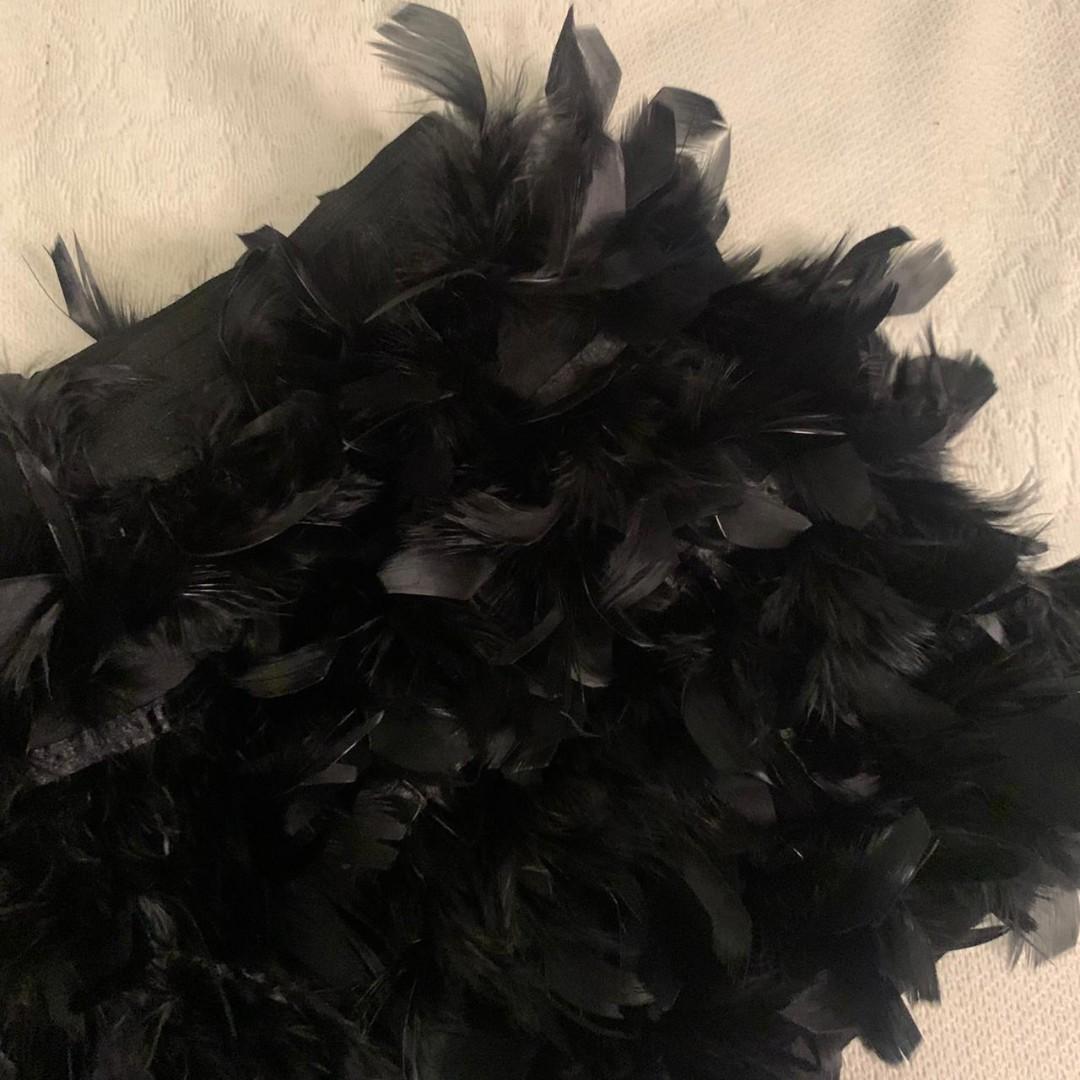 Feather skirt stradivarius new arrivals