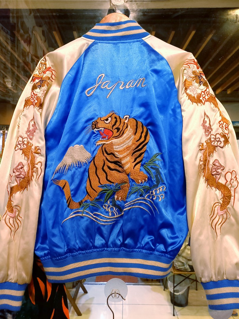 Sukajan jacket tiger sale