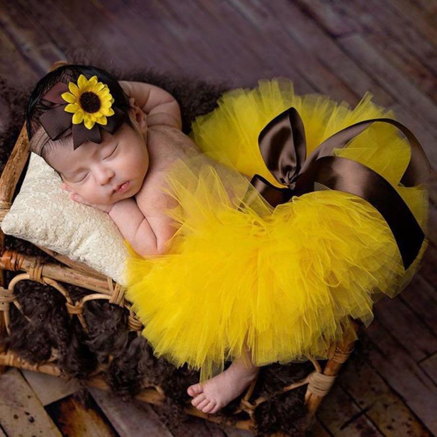 Sunflower Costume For Newborn Babies Kids Babies Kids