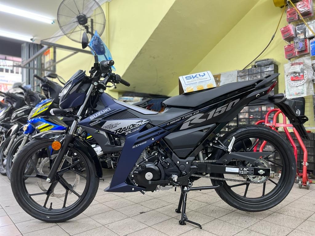 New raider 150 fi top